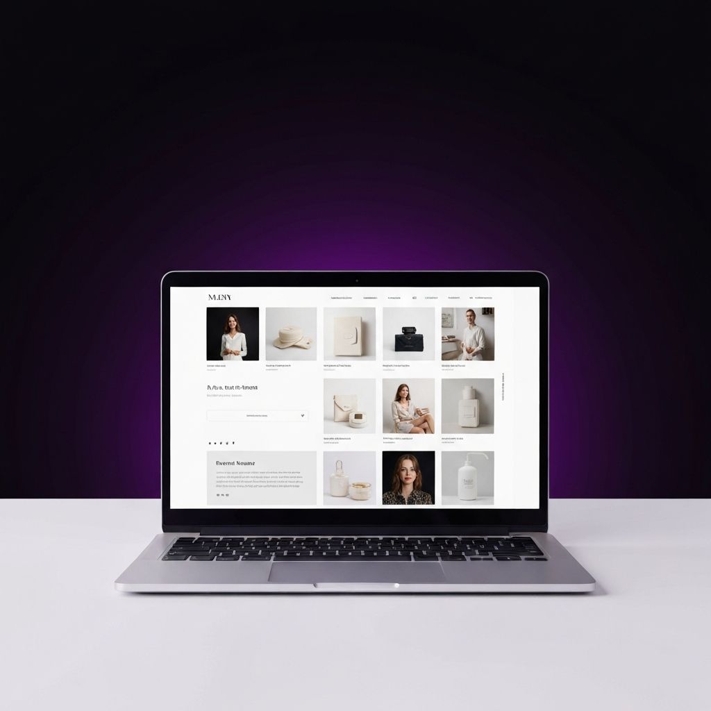 Luxe & Co luxury e-commerce website